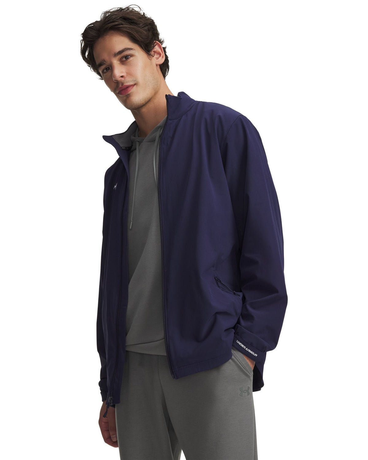 UA Hockey Warm Up Men's Jacket - Blue