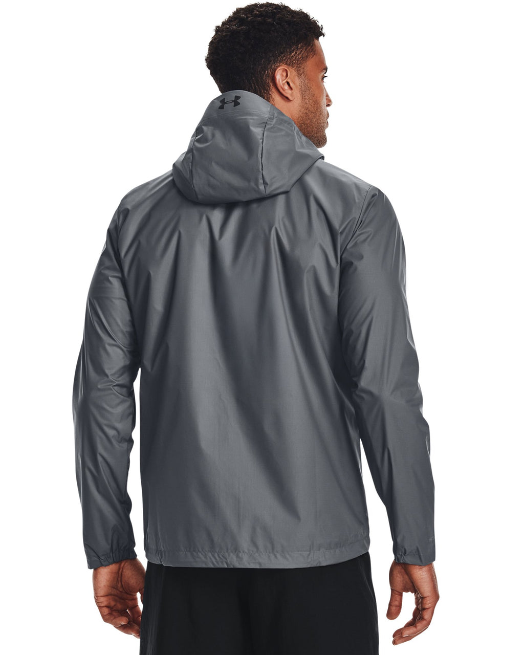 UA Storm Forefront Men's Rain Jacket - Gray