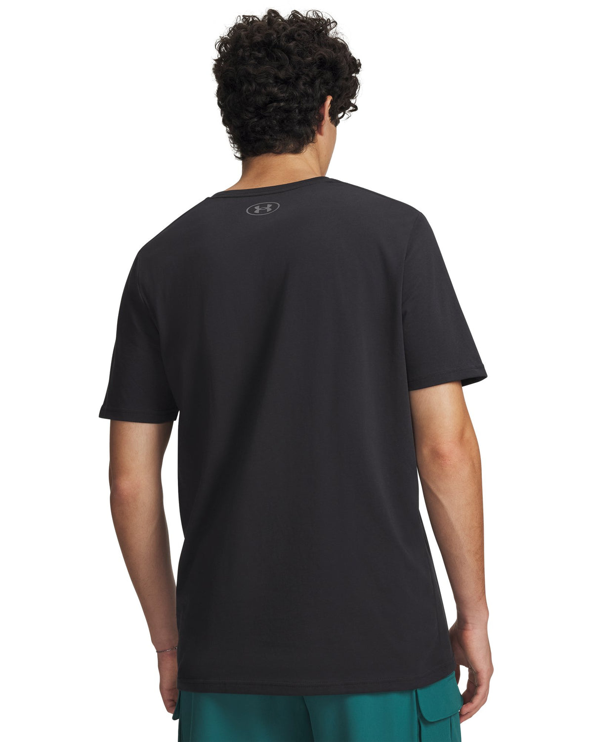 UA Left Chest Logo Men's Short Sleeve - Black