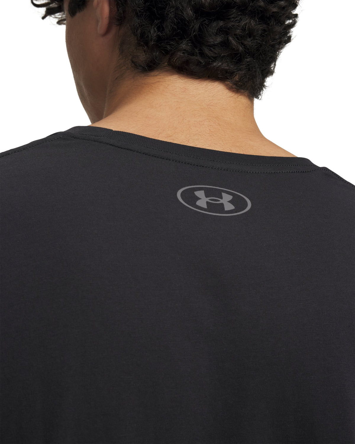 UA Left Chest Logo Men's Short Sleeve - Black