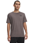 UA Left Chest Logo Men's Short Sleeve - Gray