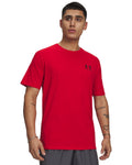 UA Left Chest Logo Men's Short Sleeve - Red