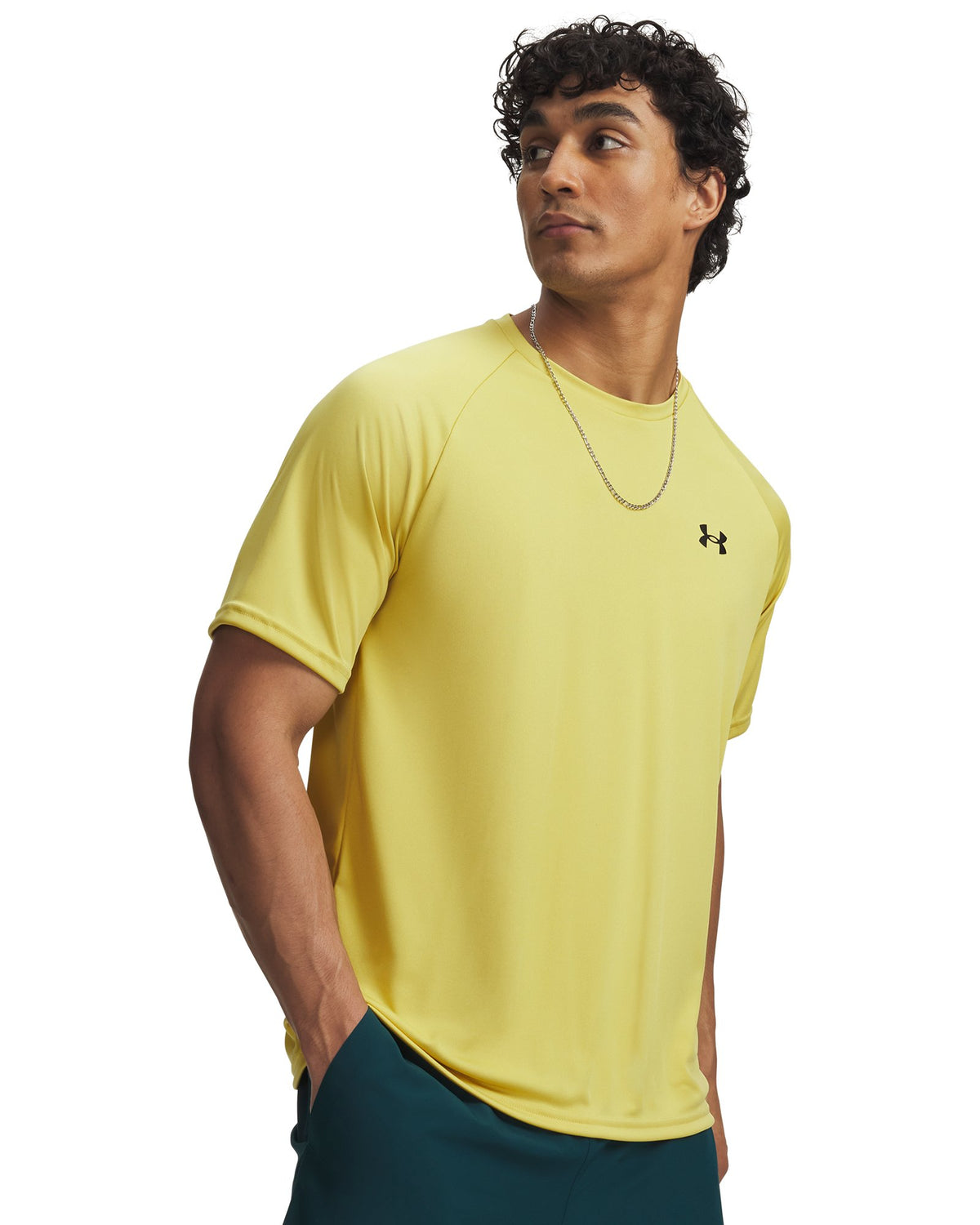 UA Velocity Men's Short Sleeve - Yellow