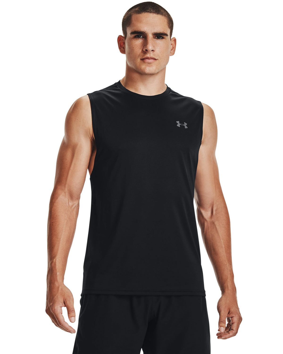UA Velocity Muscle Men's Tank - Black