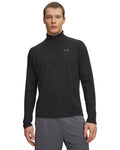 UA Tech™ Men's ½ Zip Long Sleeve - Black