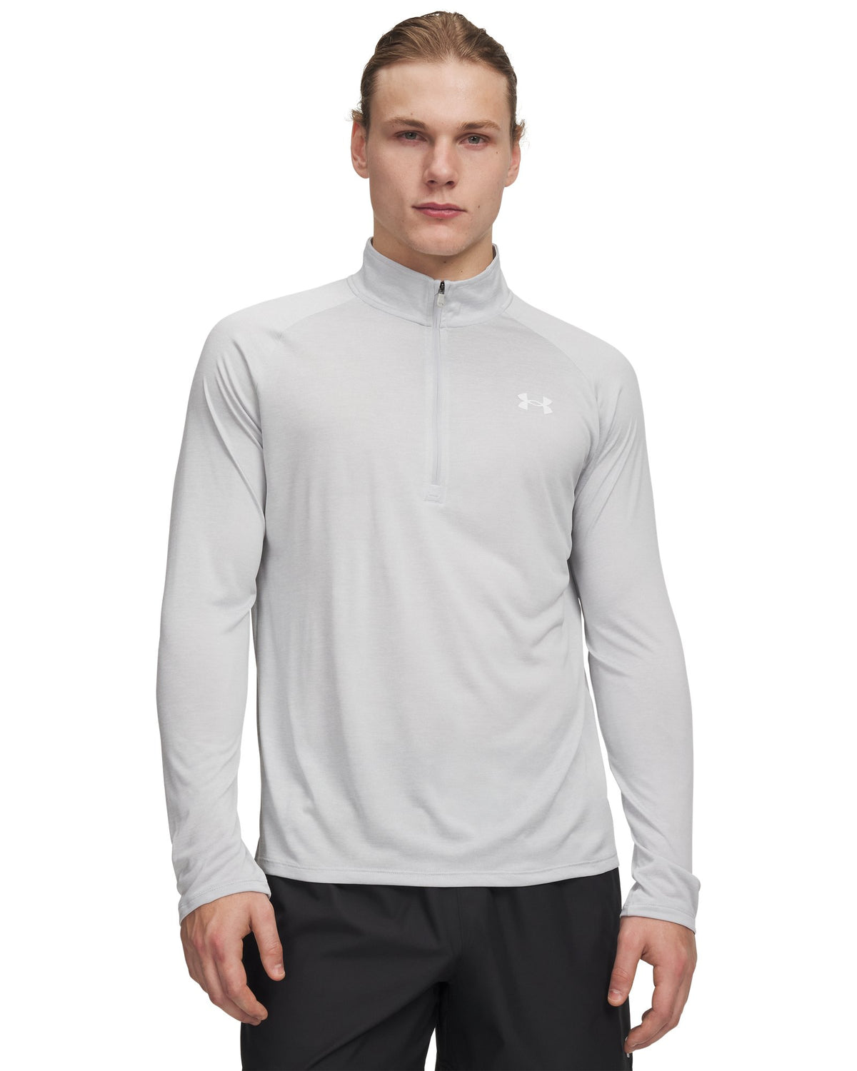UA Tech™ Men's ½ Zip Long Sleeve - Gray