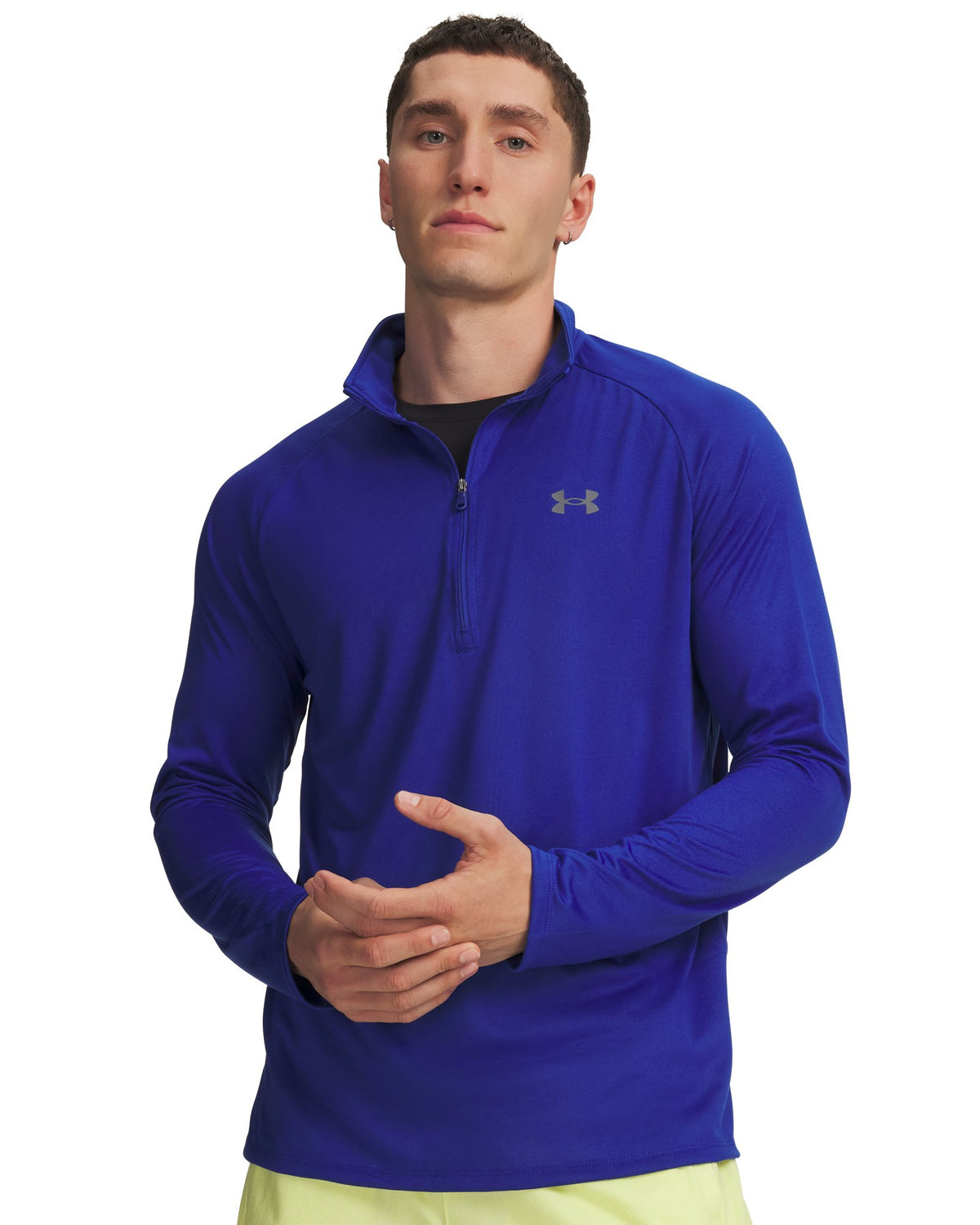 UA Tech™ Men's ½ Zip Long Sleeve - Blue