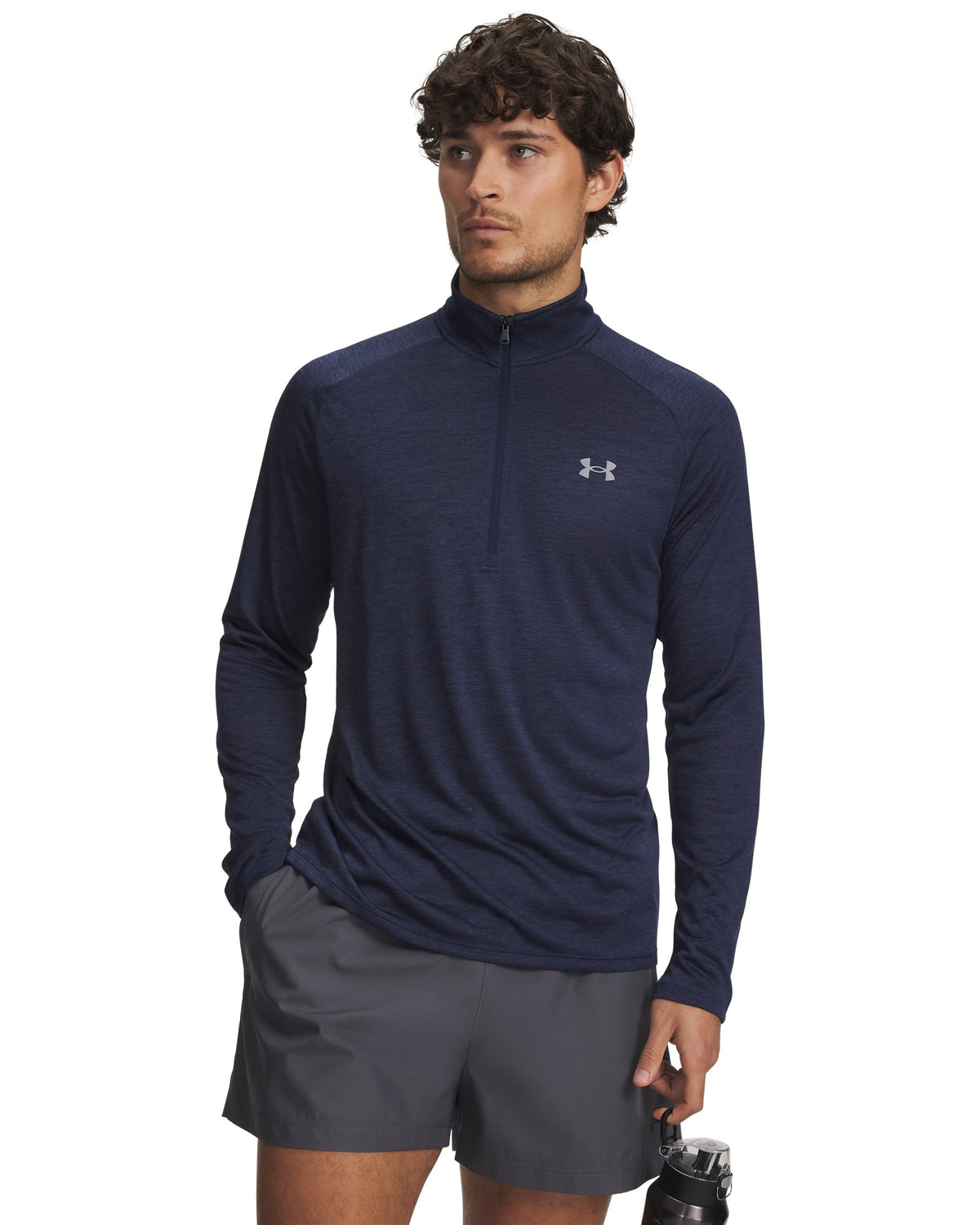 UA Tech™ Men's ½ Zip Long Sleeve - Blue