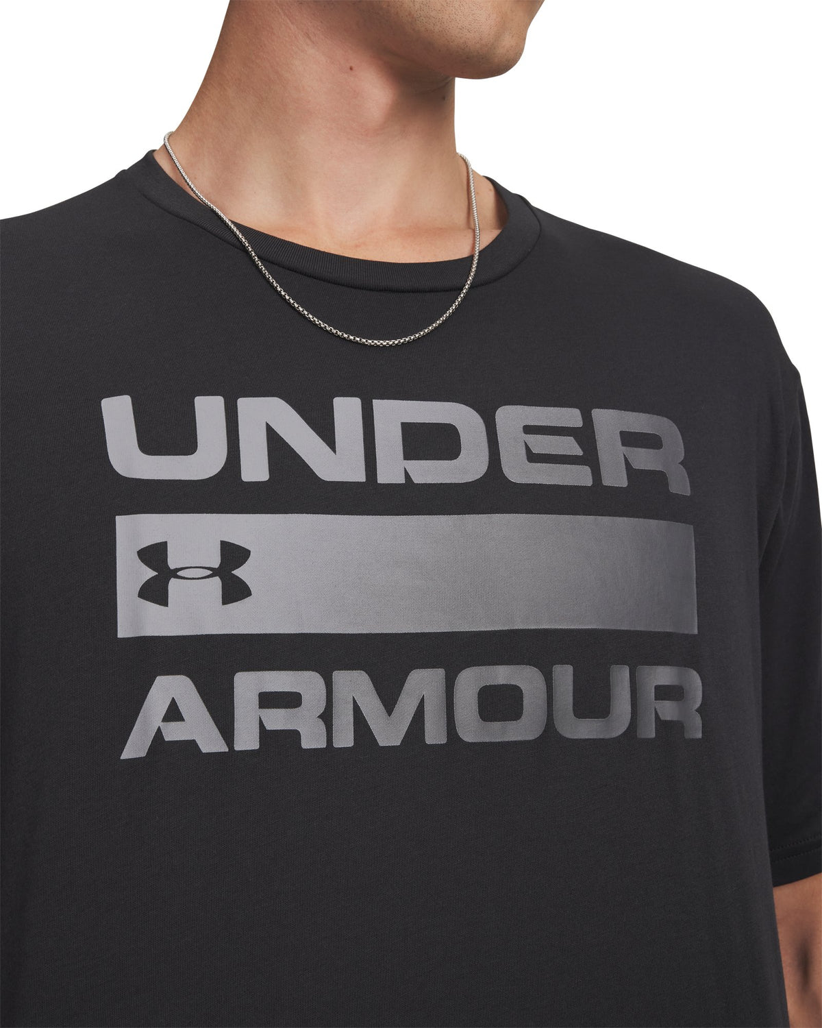 UA Team Issue Wordmark Men's Short Sleeve - Black