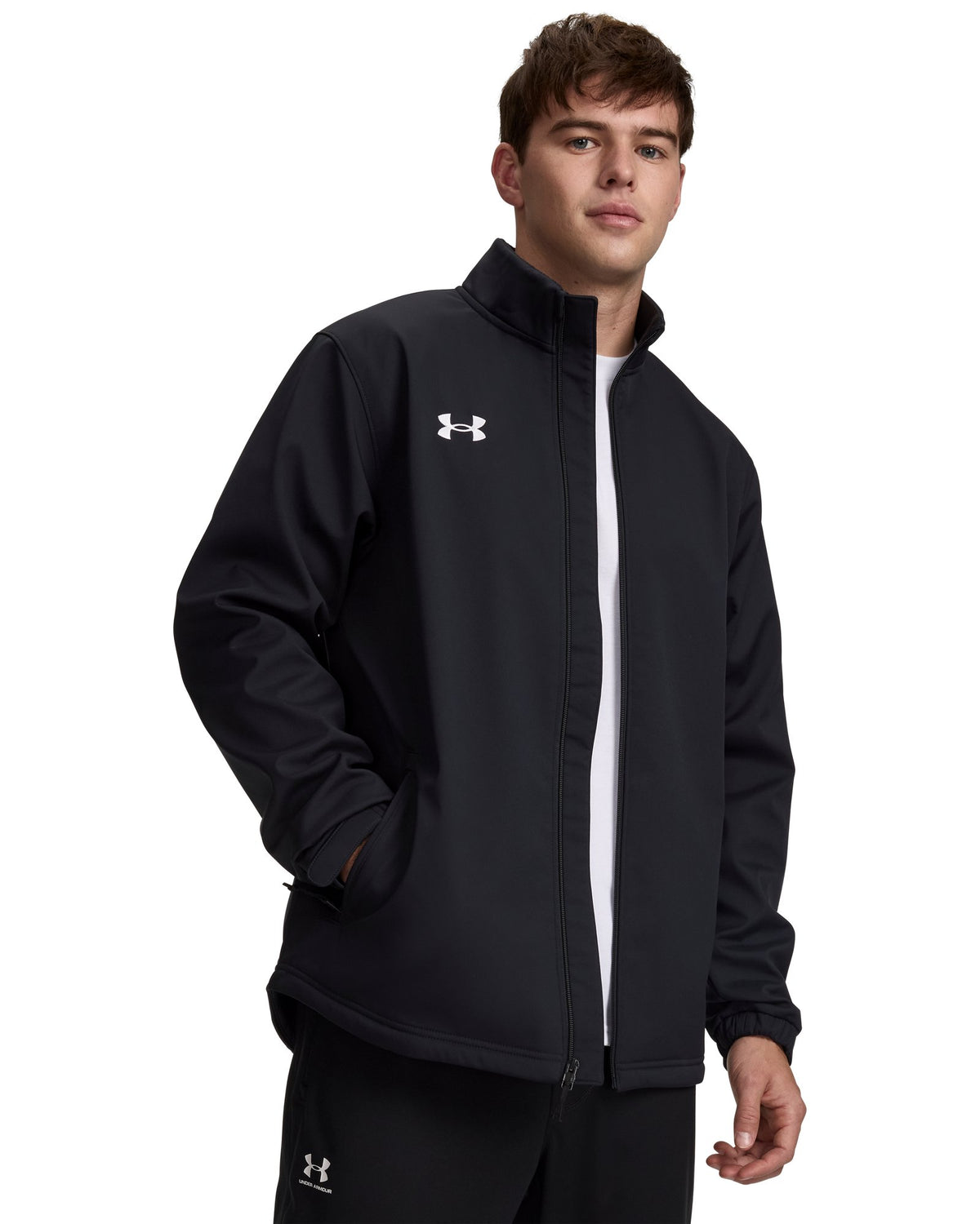 UA Hockey Softshell Men's Jacket - Black
