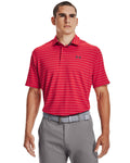 UA Playoff Core Stripe Men's Polo - Red