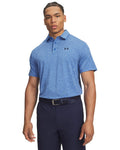 UA Playoff Heather Men's Polo - Blue