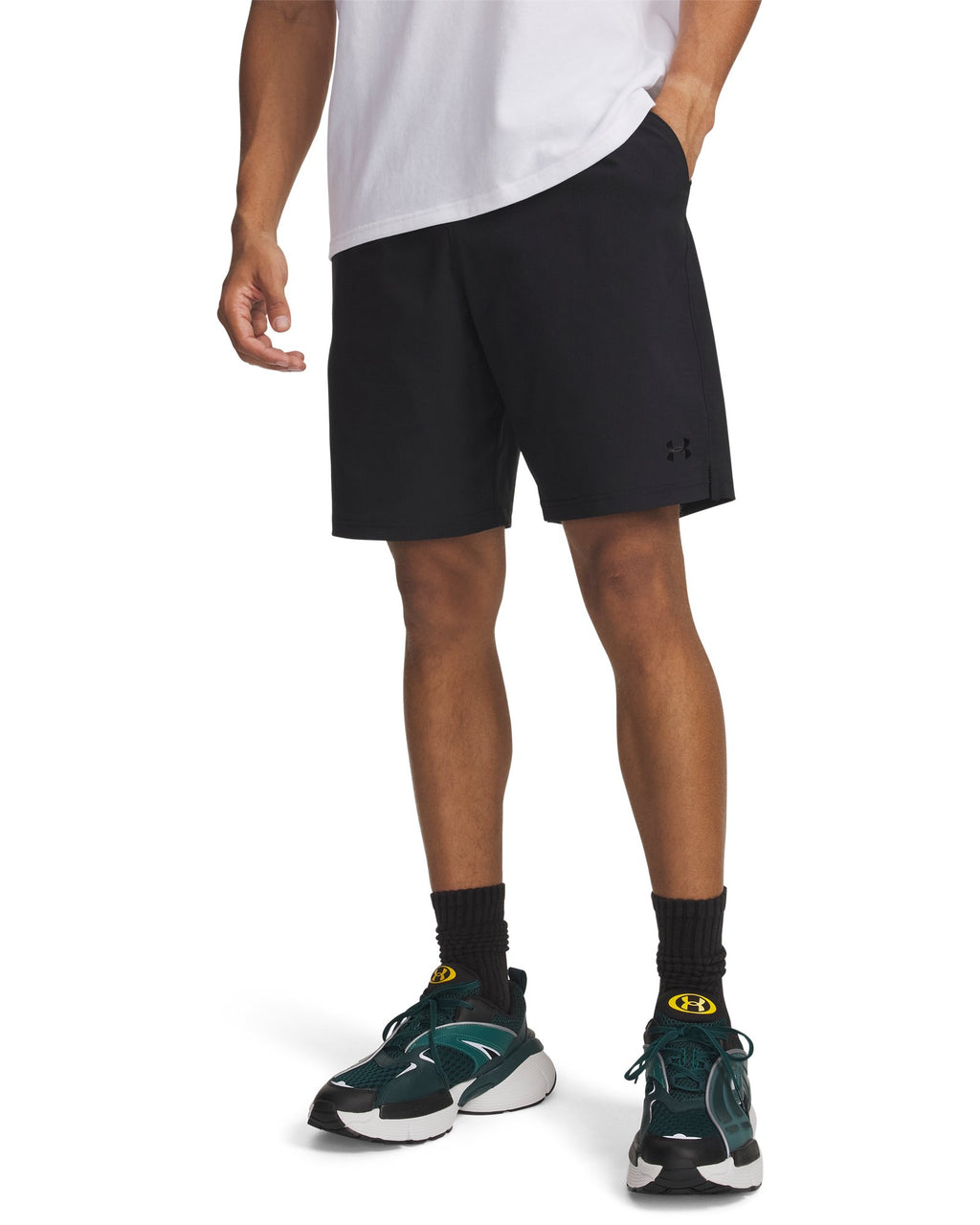UA Motivate Vented Men's 9" Shorts - Black