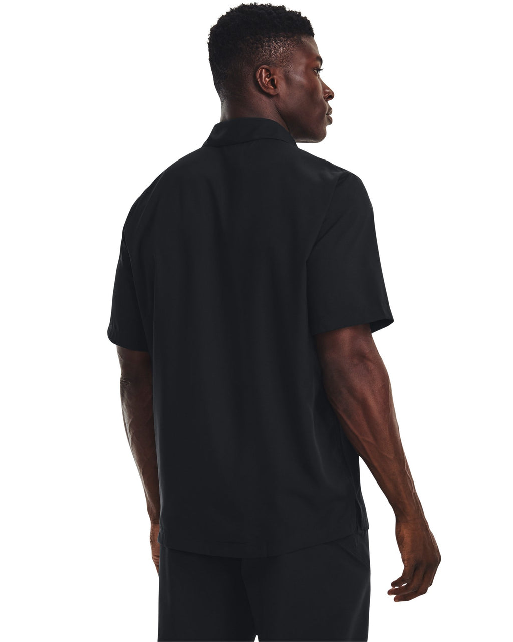 UA Motivator Coach's Men's Button Up Shirt - Black