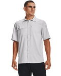 UA Motivator Coach's Men's Button Up Shirt - Gray