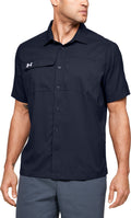 UA Motivator Coach's Men's Button Up Shirt - Blue