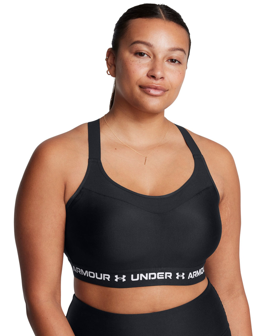 Crossback High Women's Sports Bra - Black
