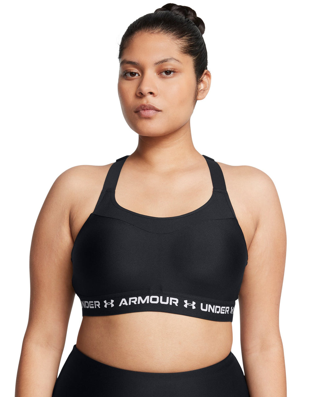 Crossback High Women's Sports Bra - Black