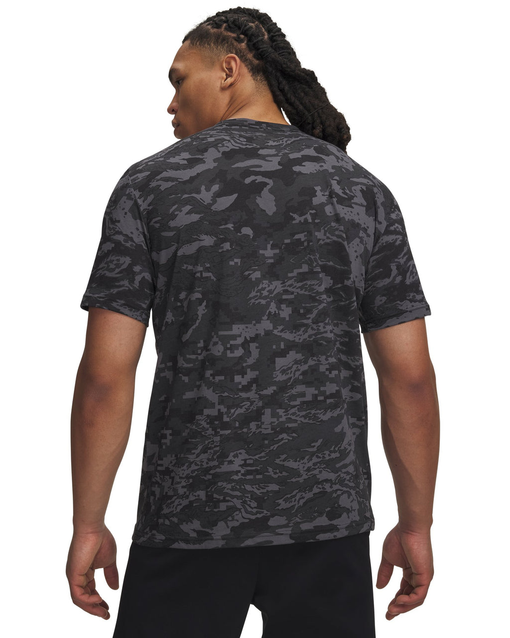 UA ABC Camo Men's Short Sleeve - White