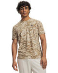 UA ABC Camo Men's Short Sleeve - Brown