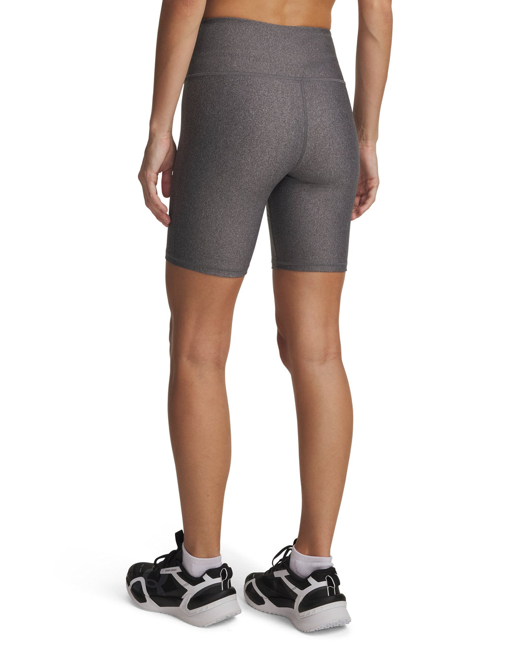 UA Tech Women's 8" Bike Shorts - Gray