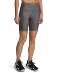 UA Tech Women's 8" Bike Shorts - Gray