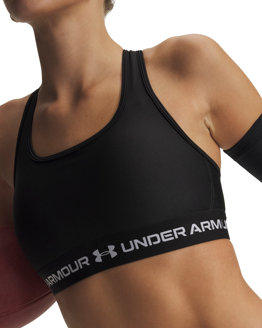 Crossback Mid Women's Sports Bra - Black