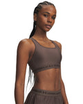 Crossback Mid Women's Sports Bra - Brown