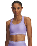 Crossback Mid Women's Sports Bra - Purple
