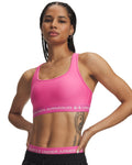 Crossback Mid Women's Sports Bra - Pink