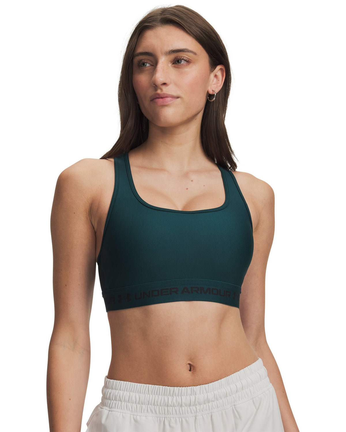 Crossback Mid Women's Sports Bra - Green