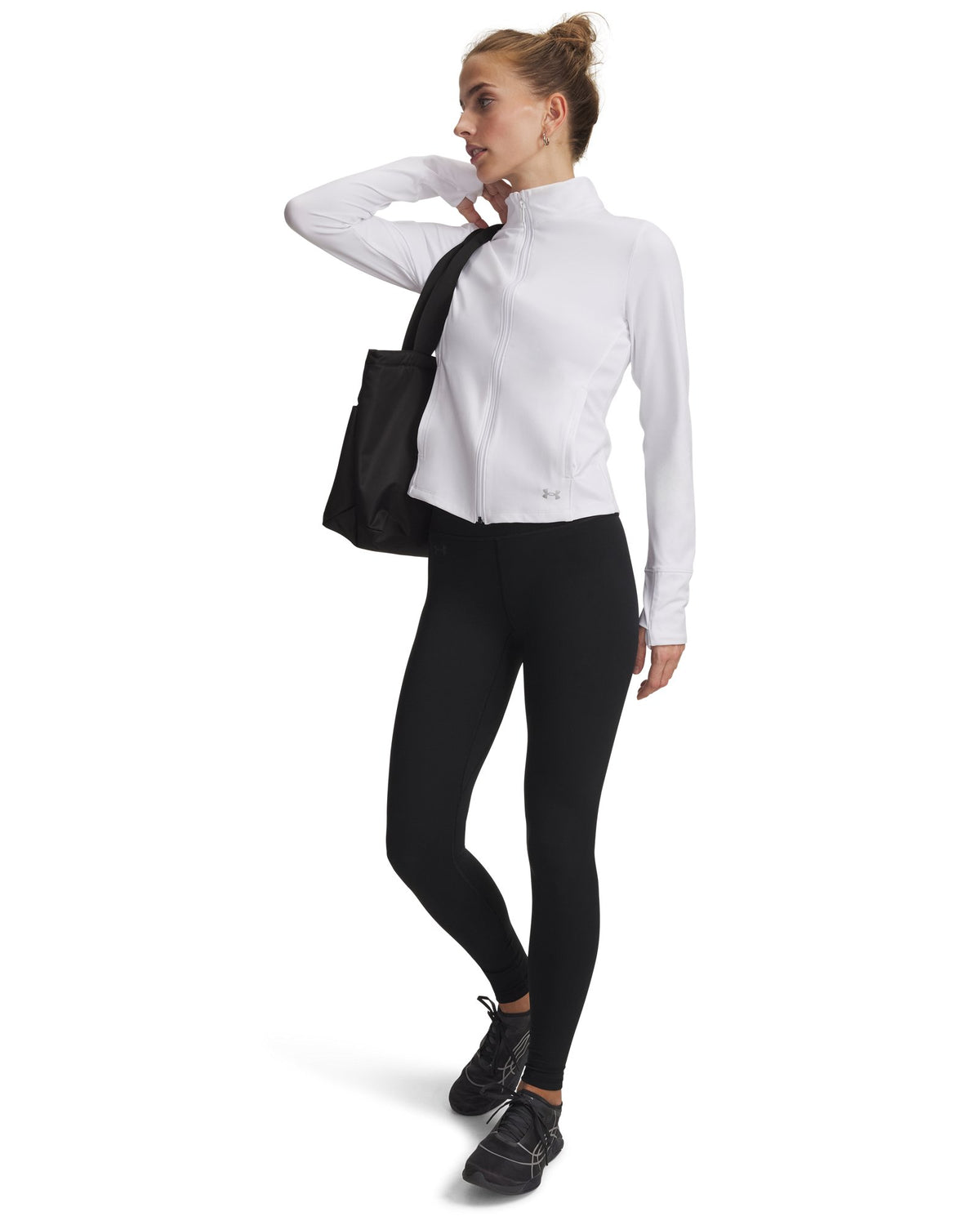 UA Motion Women's Full-Length Leggings - Black