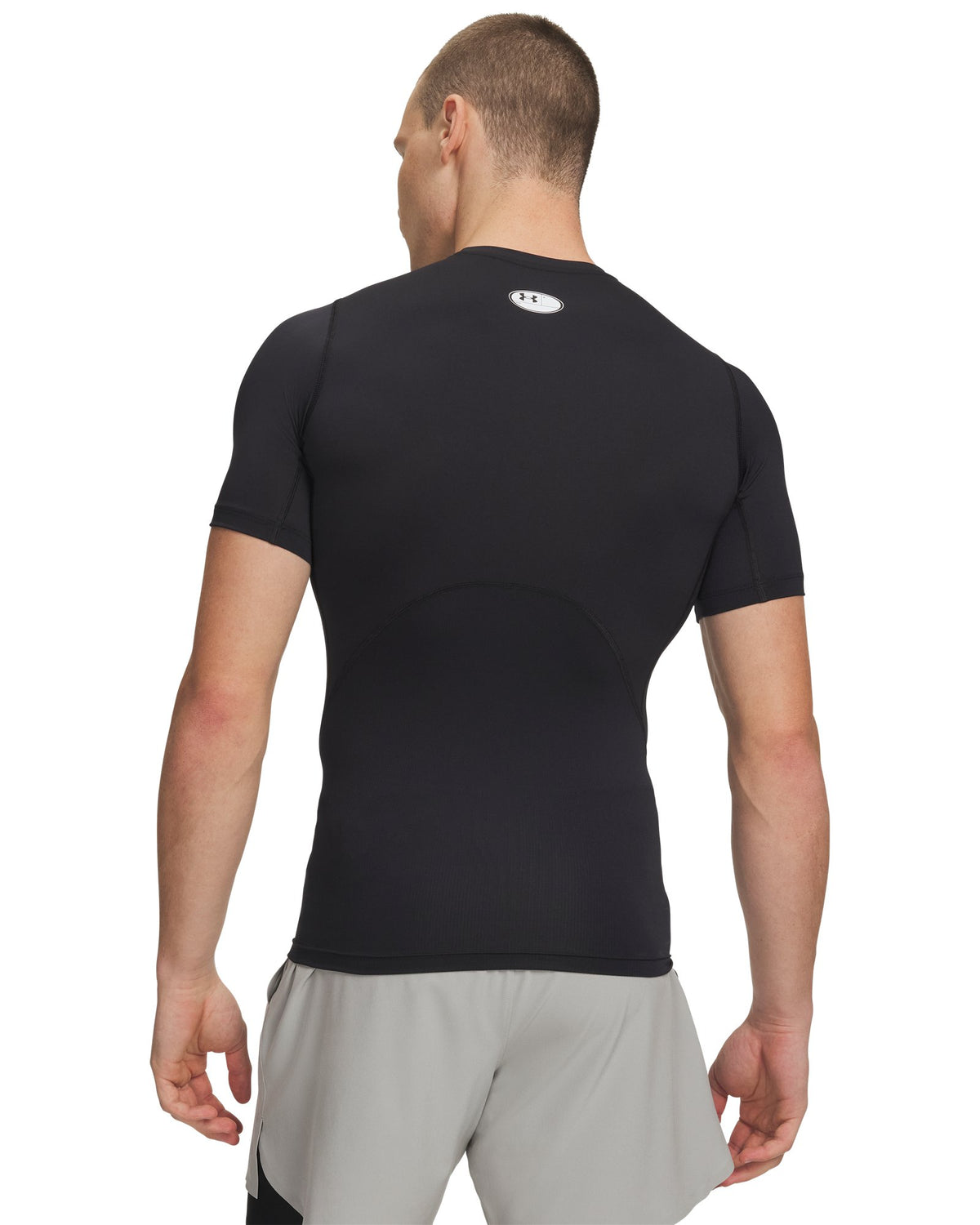 HeatGear® Men's Compression Short Sleeve - Black