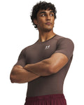 HeatGear® Men's Compression Short Sleeve - Brown