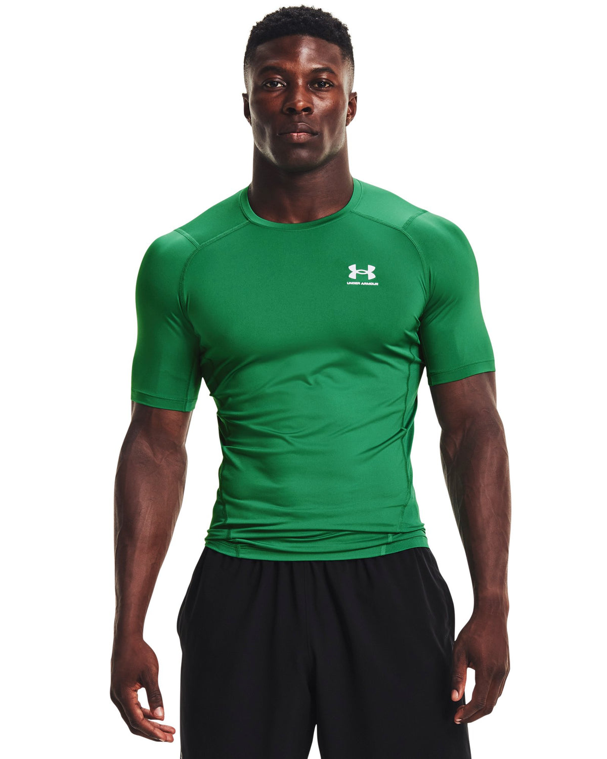 HeatGear® Men's Compression Short Sleeve - Green