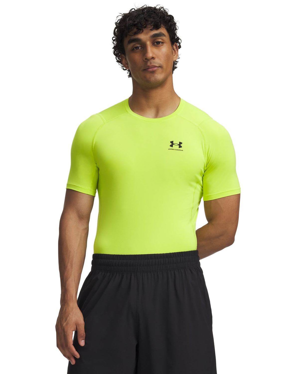 HeatGear® Men's Compression Short Sleeve - Green