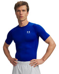 HeatGear® Men's Compression Short Sleeve - Blue