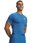 HeatGear® Men's Compression Short Sleeve - Blue