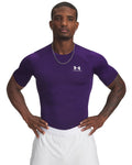 HeatGear® Men's Compression Short Sleeve - Purple