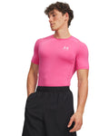 HeatGear® Men's Compression Short Sleeve - Pink