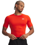 HeatGear® Men's Compression Short Sleeve - Orange