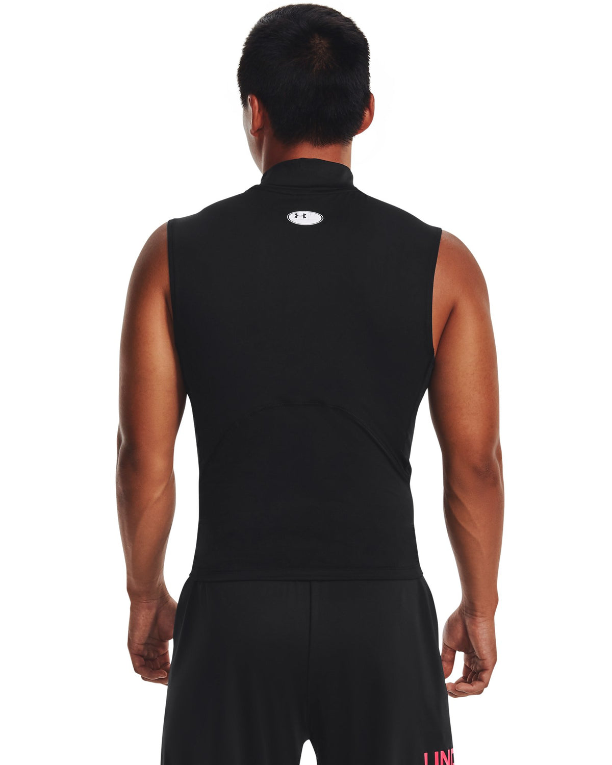 HeatGear® Mock Men's Sleeveless - White