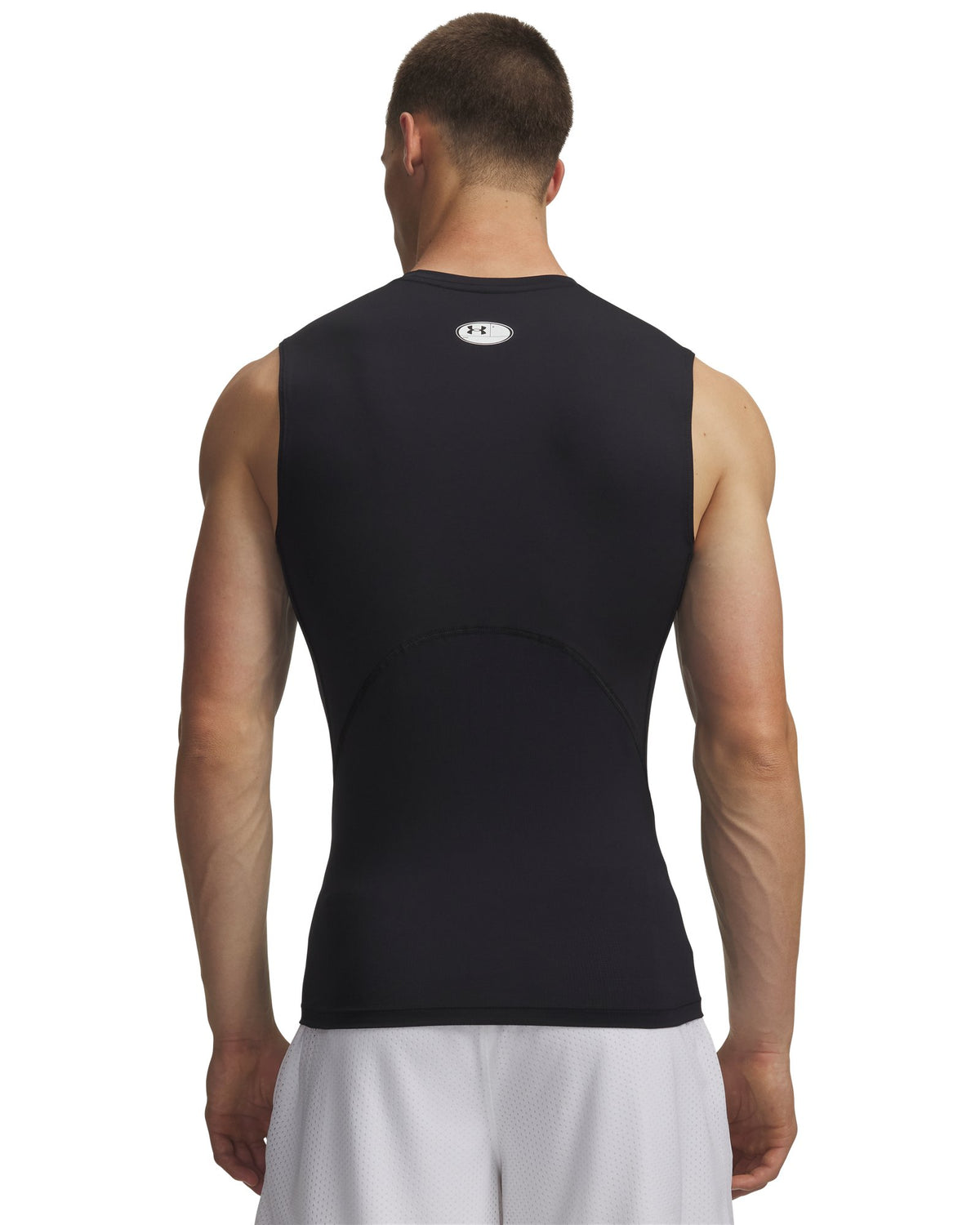 HeatGear® Men's Compression Sleeveless - Black
