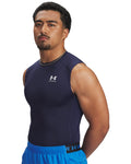 HeatGear® Men's Compression Sleeveless - Blue
