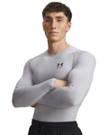 HeatGear® Men's Compression Long Sleeve - Gray