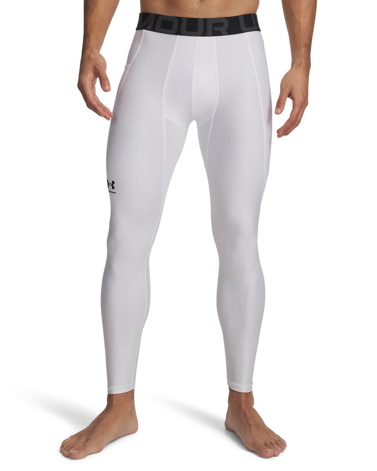 HeatGear® Men's Leggings - White