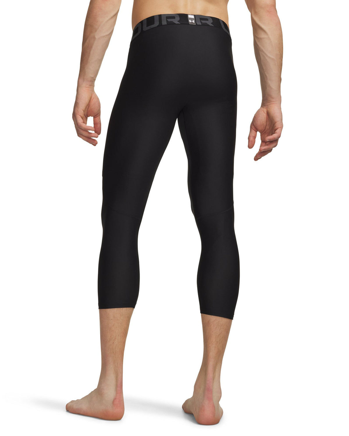 HeatGear® Men's ¾ Leggings - Black