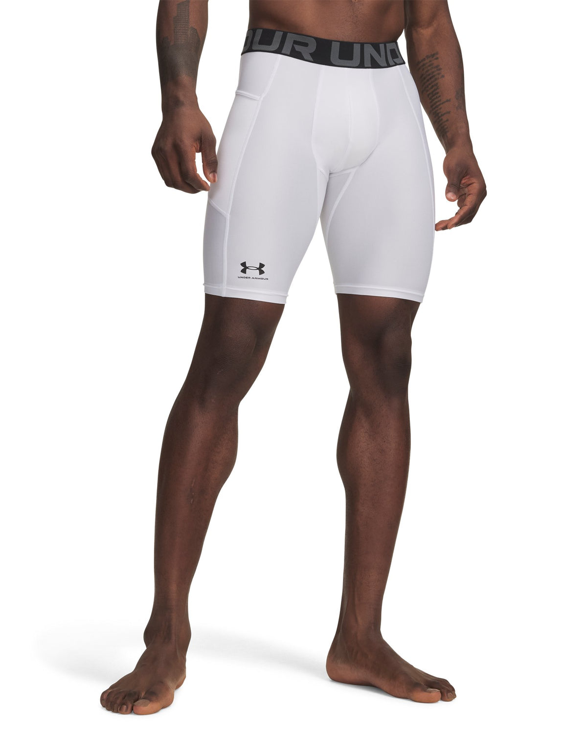 HeatGear® Pocket Men's 9" Shorts - White