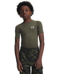 HeatGear® Armour Boys' Short Sleeve - Green