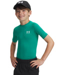 HeatGear® Armour Boys' Short Sleeve - Green
